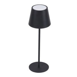 LUMINÁRIA MILANO DIMERIZÁVEL E RECARREGÁVEL IP44 3W 3000K PRETO | GAYA 3980 LUMINÁRIA MILANO DIMERIZÁVEL E RECARREGÁVEL IP44 3W 3000K PRETO | GAYA 3980