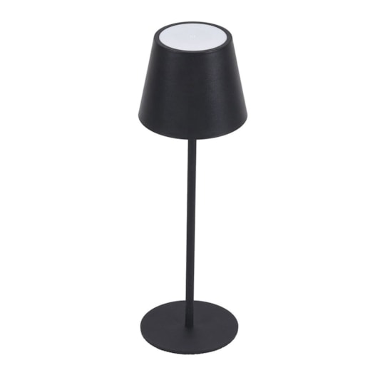 LUMINÁRIA MILANO DIMERIZÁVEL E RECARREGÁVEL IP44 3W 3000K PRETO | GAYA 3980 LUMINÁRIA MILANO DIMERIZÁVEL E RECARREGÁVEL IP44 3W 3000K PRETO | GAYA 3980