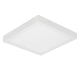 LUMINÁRIA SOBREPOR ECO 24W 1730LM 4000K BIVOLT 30X254ØMM LED QUADRADO | STELLA STH21964Q/40 LUMINÁRIA SOBREPOR ECO 24W 1730LM 4000K BIVOLT 30X254ØMM LED QUADRADO | STELLA STH21964Q/40