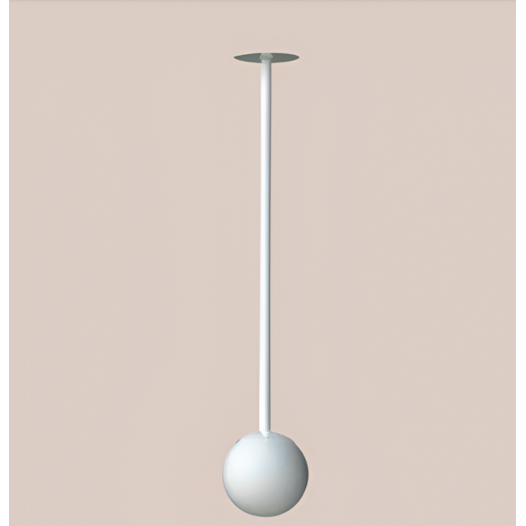 LUMINÁRIA TUBO HASTE GLOBINHO 8X8X50CM 1X HALOPIN G9 | BELLUCE G0320/5 LUMINÁRIA TUBO HASTE GLOBINHO 8X8X50CM 1X HALOPIN G9 | BELLUCE G0320/5