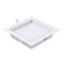 LUMUNÁRIA LED QUADRADO RECUADO DEEP 18W 6500K BRANCO | NORDECOR P2158