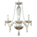 LUSTRE ANJOU Ø42X54CM 3XE14 127V / 220V  METAL CROMADO E VIDRO CHAMPAGNE | BELLA ILUMINAÇÃO JF013A LUSTRE ANJOU Ø42X54CM 3XE14 127V / 220V  METAL CROMADO E VIDRO CHAMPAGNE | BELLA ILUMINAÇÃO JF013A