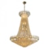 LUSTRE CRISTAL VIENNA CRISTAL E METAL PRATA TRANSPARENTE 28XE14 | HEVVY 0553 SL-6657XL/H28