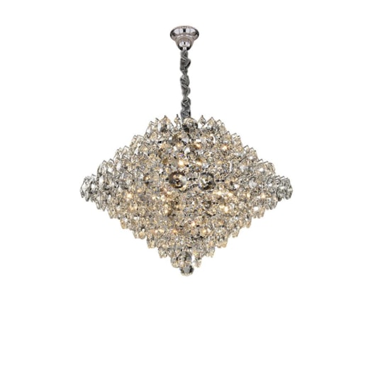 LUSTRE DIAMOND METAL E CRISTAL CROMADO 12XG9 | HEVVY 0787 SL-5691M/H12 LUSTRE DIAMOND METAL E CRISTAL CROMADO 12XG9 | HEVVY 0787 SL-5691M/H12