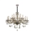 LUSTRE MARIA THEREZA METAL, CRISTAL E VIDRO CHAMPANHE 15XE14 | HEVVY 0530 SL-9840/H15 CHP