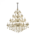 LUSTRE MARIA THEREZA METAL, CRISTAL E VIDRO CHAMPANHE 50XE14 | HEVVY 0809 SL-9840/H50