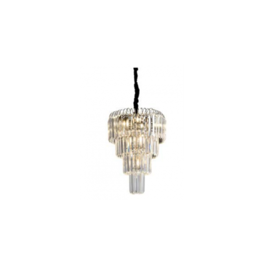 LUSTRE VERSAILLES METAL E CRISTAL DOURADO COM CRISTAIS 12XE14 | HEVVY 0566 SL-5681L/H12 TR