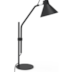MESA ABAJOUR ARTICULADA 1X E27 BULBO ATÉ 12W 19X76,5X43CM BOTÃO LIGA/DESLIGA ALUMÍNIO | DIMLUX 902