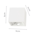 MINI ARANDELA LED LENI IP65 2W 3000K BRANCO | NORDECOR 2657