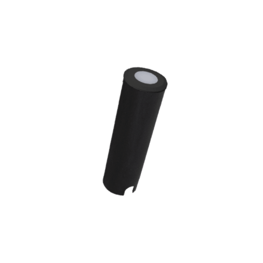 MINI BALIZADOR DE SOLO PRETO 0.4W 2700K | ROMALUX 10049