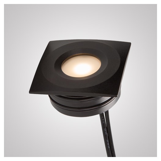 MINI BALIZADOR QUADRADO 0,5W PRETO 220V 3000K | DIRECT LIGHT 0754 MINI BALIZADOR QUADRADO 0,5W PRETO 220V 3000K | DIRECT LIGHT 0754