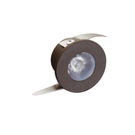 MINI EMBUTIDO PARA MÓVEIS REDONDO MARROM 2W BIVOLT 3000K | ROMALUX 80121A MINI EMBUTIDO PARA MÓVEIS REDONDO MARROM 2W BIVOLT 3000K | ROMALUX 80121A