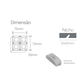 MINI EMBUTIR DOWNLIGHT 10W | ROMALUX 80194 MINI EMBUTIR DOWNLIGHT 10W | ROMALUX 80194