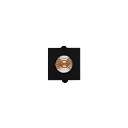 MINI MÓBILI QUADRADO EMBUTIDO PARA MÓVEIS | FACHO DIRECIONADO 25° 3000K PRETO| STELLA  STL21912PTO/30 MINI MÓBILI QUADRADO EMBUTIDO PARA MÓVEIS | FACHO DIRECIONADO 25° 3000K PRETO| STELLA  STL21912PTO/30