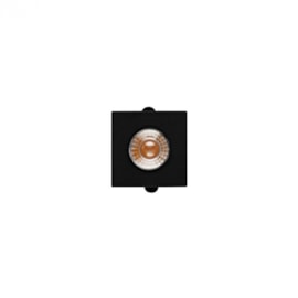 MINI MÓBILI QUADRADO EMBUTIDO PARA MÓVEIS | FACHO DIRECIONADO 25° 3000K PRETO| STELLA  STL21912PTO/30 MINI MÓBILI QUADRADO EMBUTIDO PARA MÓVEIS | FACHO DIRECIONADO 25° 3000K PRETO| STELLA  STL21912PTO/30