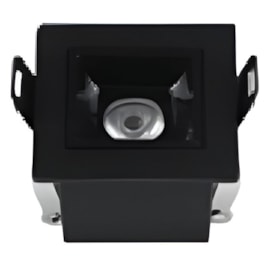 MINI SPOT FOCCO PRETO 2700K 3W 4,5X4,5X3,3CM | GAYA 7280 MINI SPOT FOCCO PRETO 2700K 3W 4,5X4,5X3,3CM | GAYA 7280