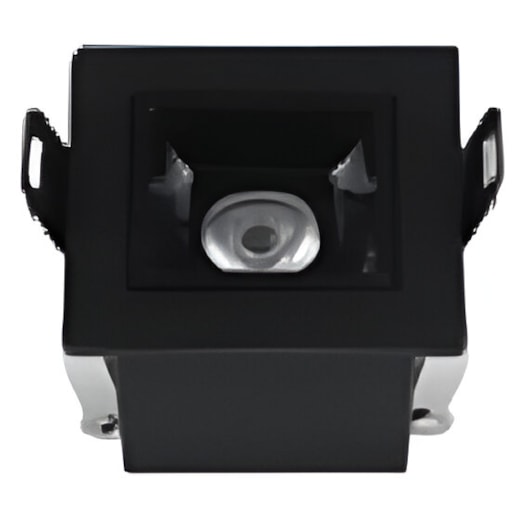 MINI SPOT FOCCO PRETO 2700K 3W 4,5X4,5X3,3CM | GAYA 7281 MINI SPOT FOCCO PRETO 2700K 3W 4,5X4,5X3,3CM | GAYA 7281