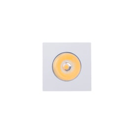 MINI SPOT LED ELYSA QDR 1W 3000K BRANCO | NORDECOR 6000 MINI SPOT LED ELYSA QDR 1W 3000K BRANCO | NORDECOR 6000