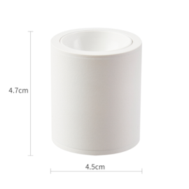 MINI SPOT LED KLOR GR REDONDO 24° 5W 3000K BRANCO | NORDECOR 6591