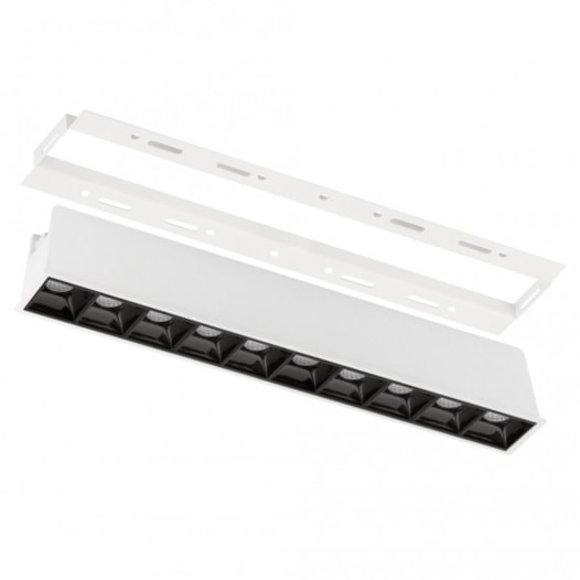 MÓDULO DE EMBUTIR P/ PERFIL LED VENEZA NO FRAME 20W ALUMÍNIO BRANCO | MISTERLED SLED9073 MÓDULO DE EMBUTIR P/ PERFIL LED VENEZA NO FRAME 20W ALUMÍNIO BRANCO | MISTERLED SLED9073