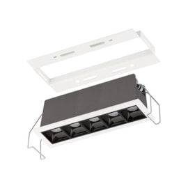 MÓDULO DE EMBUTIR P/ PERFIL LED VENEZA NO FRAME BIVOLT 10W ALUMÍNIO BRANCO | MISTERLED SLED9071 MÓDULO DE EMBUTIR P/ PERFIL LED VENEZA NO FRAME BIVOLT 10W ALUMÍNIO BRANCO | MISTERLED SLED9071