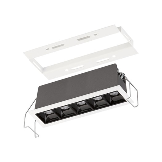 MÓDULO DE EMBUTIR P/ PERFIL LED VENEZA NO FRAME BIVOLT 10W ALUMÍNIO BRANCO | MISTERLED SLED9071 MÓDULO DE EMBUTIR P/ PERFIL LED VENEZA NO FRAME BIVOLT 10W ALUMÍNIO BRANCO | MISTERLED SLED9071