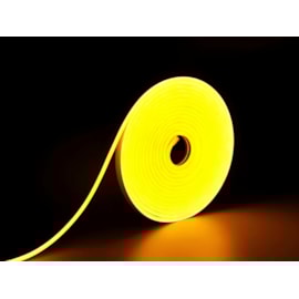 NEONFLEX SILICONE + PVC 6x12mm TYPE 12V 8W/M AMBAR | ALPERTONE 1508
