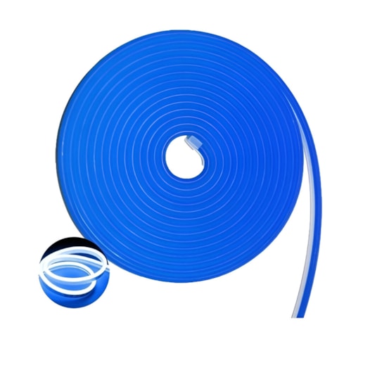 NEONFLEX SILICONE + PVC 6x12mm TYPE 12V 8W/M AZUL ESCURO | ALPERTONE 1505