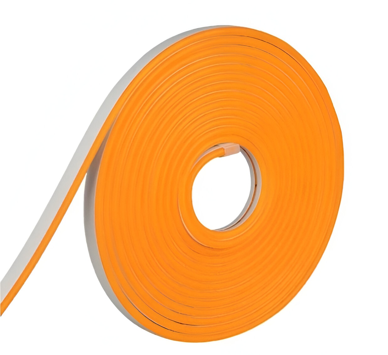 NEONFLEX SILICONE + PVC 6x12mm TYPE 12V 8W/M LARANJA | ALPERTONE