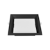 PAINEL LED EMBUTIR KAIS 4000K 12W 17CM PRETO | NORDECOR 4199