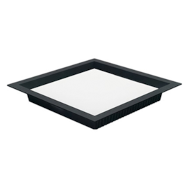 PAINEL LED EMBUTIR KAIS 4000K 24W 29CM PRETO | NORDECOR 4215 PAINEL LED EMBUTIR KAIS 4000K 24W 29CM PRETO | NORDECOR 4215