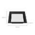 PAINEL LED EMBUTIR KAIS 4000K 24W 29CM PRETO | NORDECOR 4215