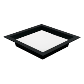 PAINEL LED EMBUTIR KAIS 6500K 18W 22CM PRETO | NORDECOR 4213 PAINEL LED EMBUTIR KAIS 6500K 18W 22CM PRETO | NORDECOR 4213