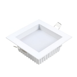 PAINEL LUMINÁRIA DE EMBUTIR LED DEEP FACE RECUADO QUADRADO 6500K 12W BIVOLT BRANCO | NORDECOR P2155 PAINEL LUMINÁRIA DE EMBUTIR LED DEEP FACE RECUADO QUADRADO 6500K 12W BIVOLT BRANCO | NORDECOR P2155