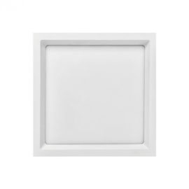 PAINEL LUMINÁRIA DE EMBUTIR LED DEEP RECUADO QUADRADO 5000K 22W BIVOLT 26,2X26,2CM POLICARBONATO BRANCO | STELLA STH8904 PAINEL LUMINÁRIA DE EMBUTIR LED DEEP RECUADO QUADRADO 5000K 22W BIVOLT 26,2X26,2CM POLICARBONATO BRANCO | STELLA STH8904