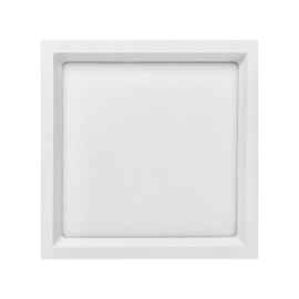 PAINEL LUMINÁRIA DE EMBUTIR LED DEEP RECUADO QUADRADO 5000K 28W BIVOLT 34,8X34,8X4,6CM POLICARBONATO BRANCO | STELLA STH PAINEL LUMINÁRIA DE EMBUTIR LED DEEP RECUADO QUADRADO 5000K 28W BIVOLT 34,8X34,8X4,6CM POLICARBONATO BRANCO | STELLA STH