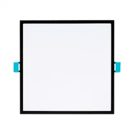 PAINEL LUMINÁRIA DE EMBUTIR LED EDGE PRETO 8W 3000K | STELLA STL22951PTO/30 PAINEL LUMINÁRIA DE EMBUTIR LED EDGE PRETO 8W 3000K | STELLA STL22951PTO/30