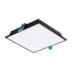 PAINEL LUMINÁRIA DE EMBUTIR LED EDGE PRETO 8W 4000K | STELLA STL22951PTO/40 PAINEL LUMINÁRIA DE EMBUTIR LED EDGE PRETO 8W 4000K | STELLA STL22951PTO/40