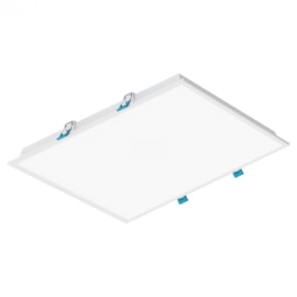PAINEL LUMINÁRIA DE EMBUTIR LED EDGE RECUADO QUADRADO 3000K 26W BIVOLT 35,4X35,4CM POLICARBONATO BRANCO | STELLA STL2295 PAINEL LUMINÁRIA DE EMBUTIR LED EDGE RECUADO QUADRADO 3000K 26W BIVOLT 35,4X35,4CM POLICARBONATO BRANCO | STELLA STL2295