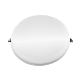 PAINEL LUMINÁRIA DE EMBUTIR LED INFINITY REDONDO 6000K 18W BIVOLT Ø11,5X1,5CM BRANCO | GAYA 9327 PAINEL LUMINÁRIA DE EMBUTIR LED INFINITY REDONDO 6000K 18W BIVOLT Ø11,5X1,5CM BRANCO | GAYA 9327