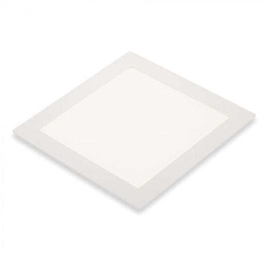 PAINEL LUMINÁRIA DE EMBUTIR LED QUADRADO 3000K 30W BIVOLT ALUMÍNIO BRANCO | PIX ILUMINAÇÃO 36507232