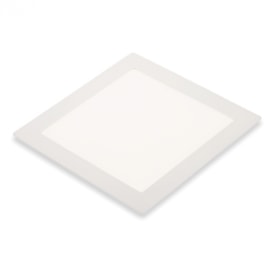 PAINEL LUMINÁRIA DE EMBUTIR LED QUADRADO 6500K 6W BIVOLT 11,9X11,9X1,5CM BRANCO | PIX ILUMINAÇÃO 36505899