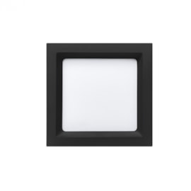 PAINEL/LUMINÁRIA DE EMBUTIR RECUADO DEEP 12W PRETO 4000K | STELLA STH8902PTO/40 PAINEL/LUMINÁRIA DE EMBUTIR RECUADO DEEP 12W PRETO 4000K | STELLA STH8902PTO/40