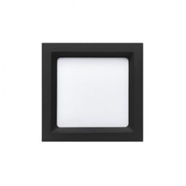 PAINEL/LUMINÁRIA DE EMBUTIR RECUADO DEEP 18W PRETO 4000K | STELLA STH8903PTO/40 PAINEL/LUMINÁRIA DE EMBUTIR RECUADO DEEP 18W PRETO 4000K | STELLA STH8903PTO/40