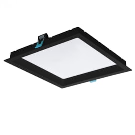 PAINEL/LUMINÁRIA DE EMBUTIR RECUADO DEEP 24W PRETO 4000K | STELLA STH8904PTO/40 PAINEL/LUMINÁRIA DE EMBUTIR RECUADO DEEP 24W PRETO 4000K | STELLA STH8904PTO/40