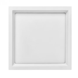 PAINEL/LUMINÁRIA DE EMBUTIR RECUADO DEEP 30W BRANCO 3000K | STELLA STH8905BR/30