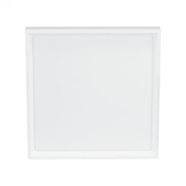 PAINEL LUMINÁRIA DE SOBREPOR LED DEEP RECUADO QUADRADO 4000K 28W BIVOLT 35X35CM POLICARBONATO BRANCO | STELLA STL23905BR