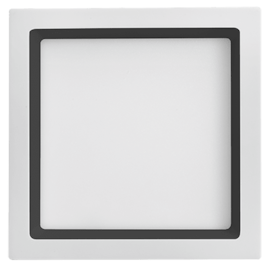 PAINEL/LUMINÁRIA EMBUTIR RECUADA 40X40CM 36W BRANCO C/ RECUO PRETO BIVOLT 4000K | SAVEENERGY SE-240.1682 PAINEL/LUMINÁRIA EMBUTIR RECUADA 40X40CM 36W BRANCO C/ RECUO PRETO BIVOLT 4000K | SAVEENERGY SE-240.1682
