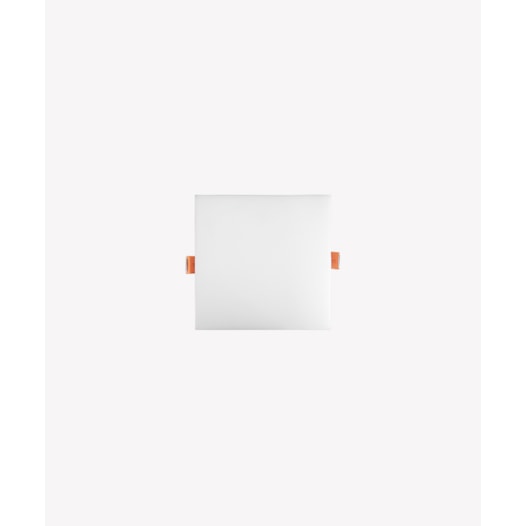 PAINEL LUMINÁRIA SEMI EMBUTIDO LED QUADRADO 3000K 15W BIVOLT 12X12X1,5CM POLICARBONATO BRANCO | OPUS LED OPS 31897 PAINEL LUMINÁRIA SEMI EMBUTIDO LED QUADRADO 3000K 15W BIVOLT 12X12X1,5CM POLICARBONATO BRANCO | OPUS LED OPS 31897