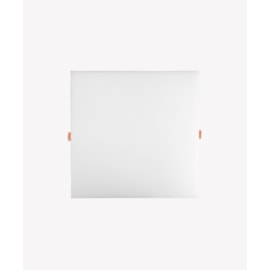 PAINEL LUMINÁRIA SEMI EMBUTIDO LED QUADRADO 3000K 30W BIVOLT 22X2CM POLICARBONATO BRANCO | OPUS LED OPS 36076 PAINEL LUMINÁRIA SEMI EMBUTIDO LED QUADRADO 3000K 30W BIVOLT 22X2CM POLICARBONATO BRANCO | OPUS LED OPS 36076